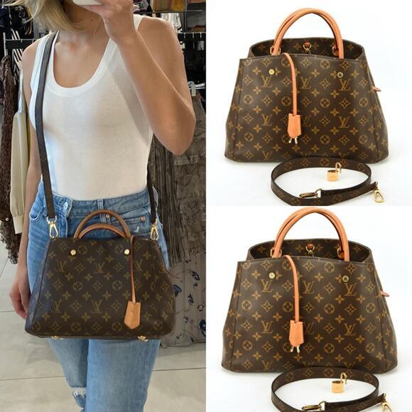 💎✨BEAUTIFUL✨💎Authentic Louis Vuitton Montaigne MM Monogram Canvas - Picture 1 of 8